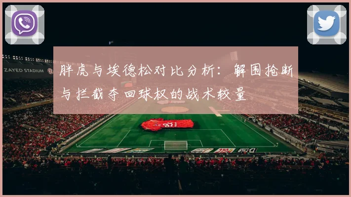 胖虎与埃德松对比分析：解围抢断与拦截夺回球权的战术较量